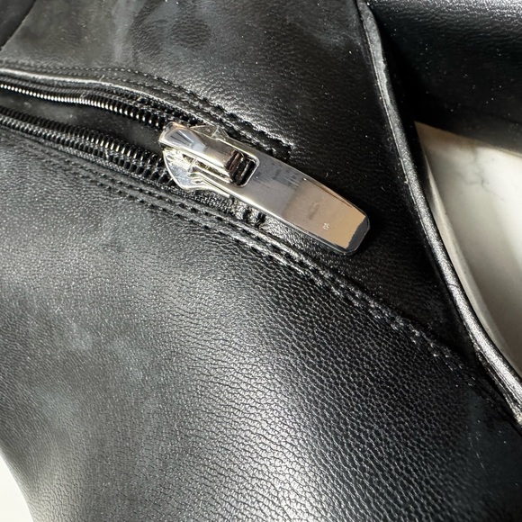 Nine West Black Platform Knee-High Boots – Never Worn - Size 9 - Picture 7 of 12